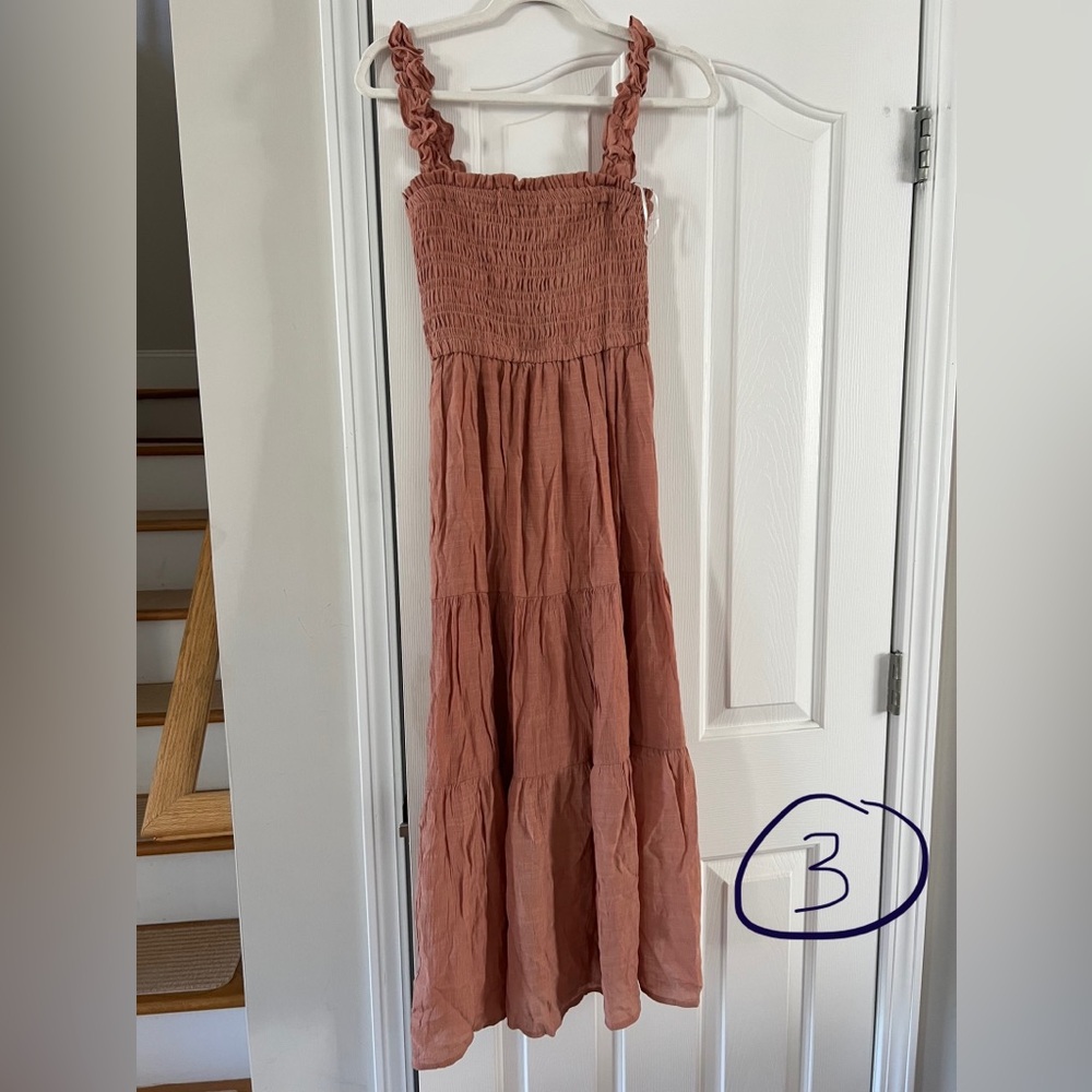 Smocked tank dress
